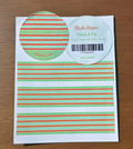 Green Plaid Washi Tape