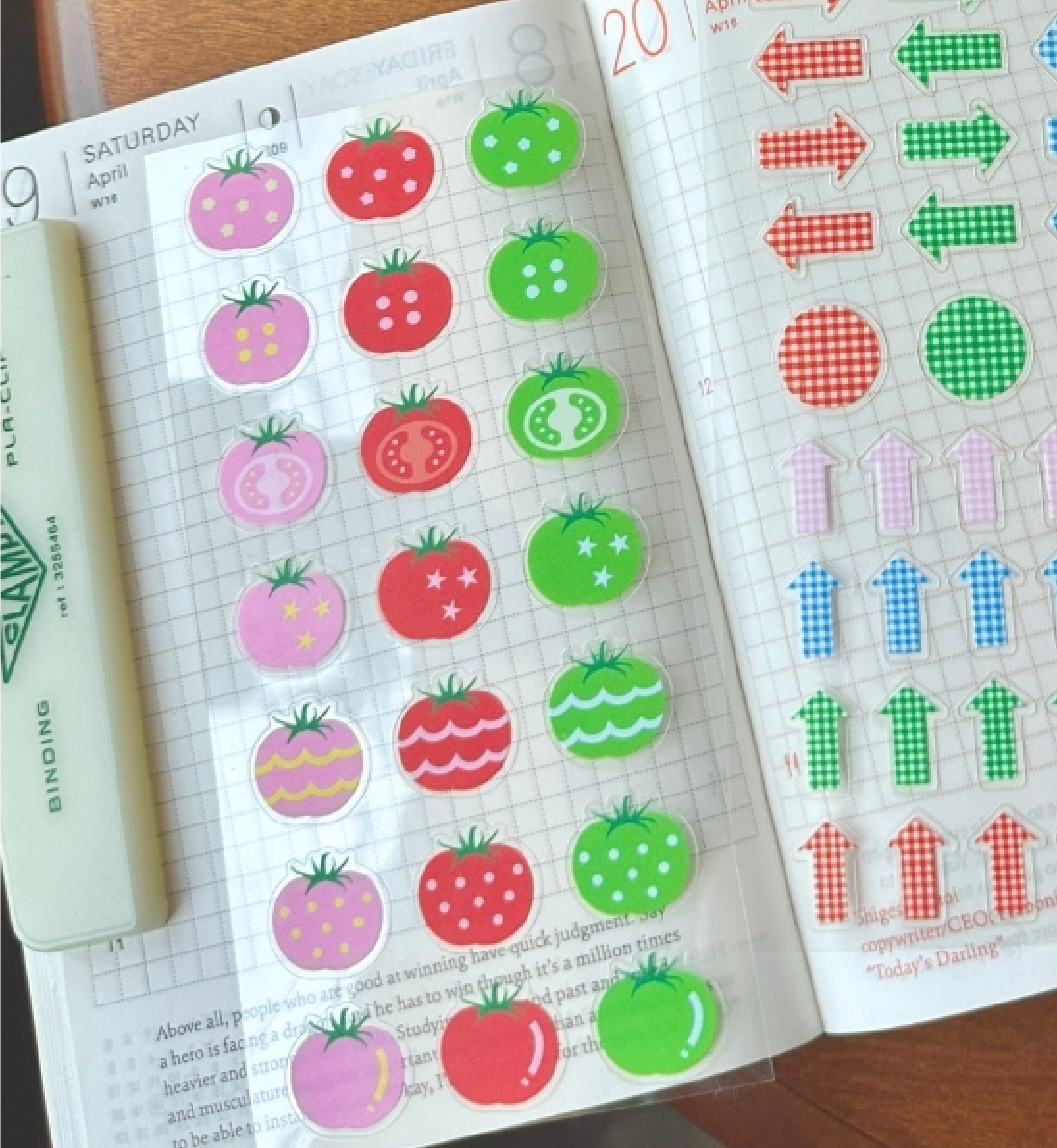 Little Tomatoes Clear UV Sticker