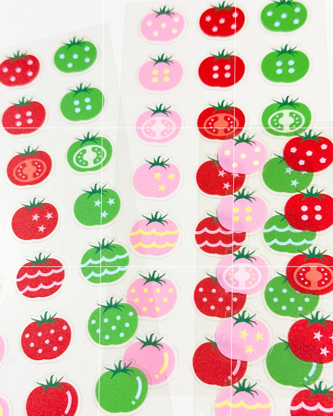 Little Tomatoes Clear UV Sticker