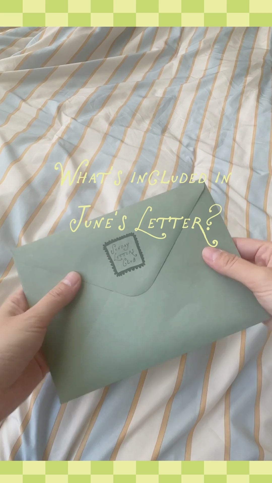 Sunday Letters Club : Jesus Centered Monthly Mail Club