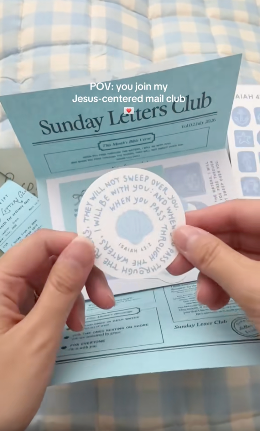 Christian snail mail