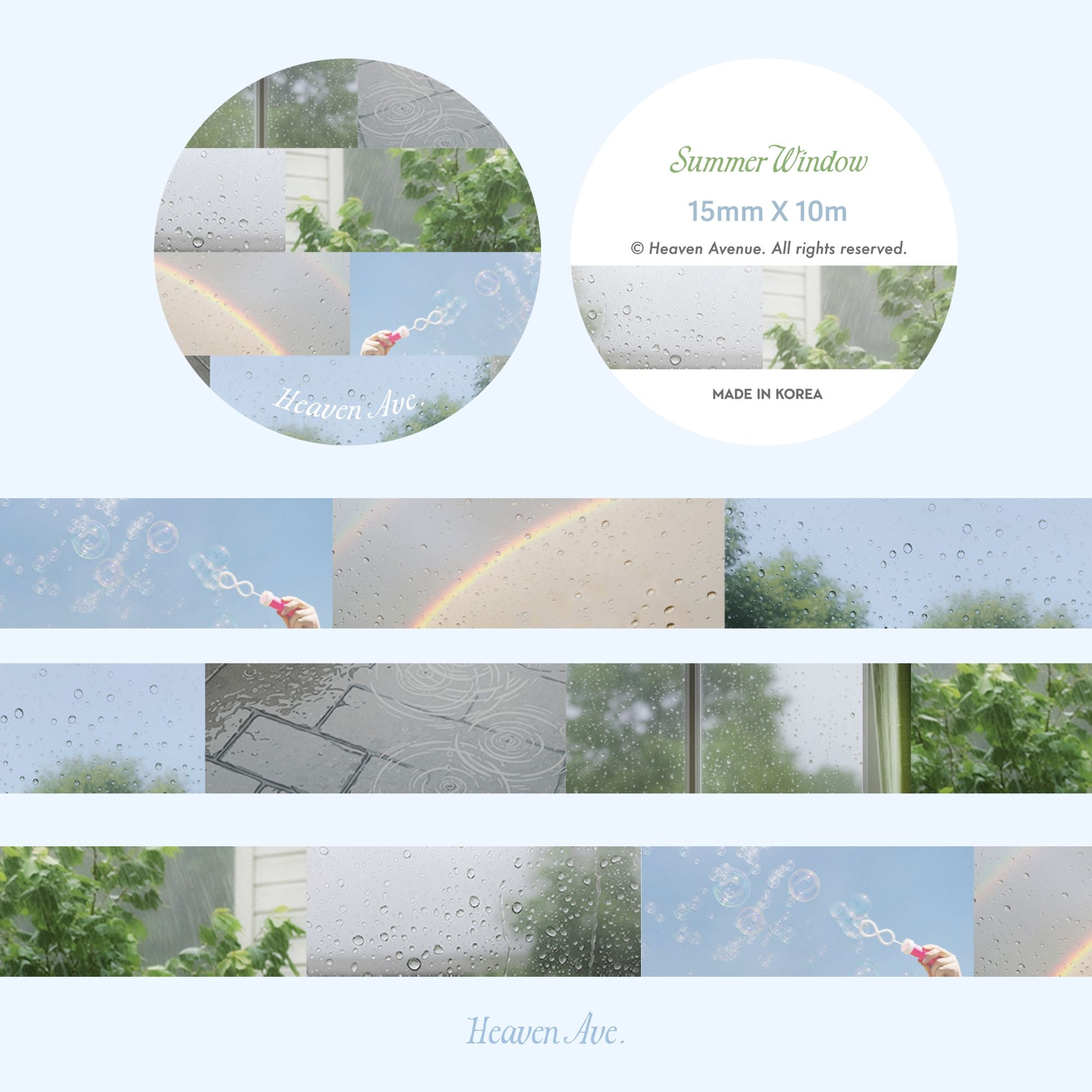 Summer Window Washi Tape