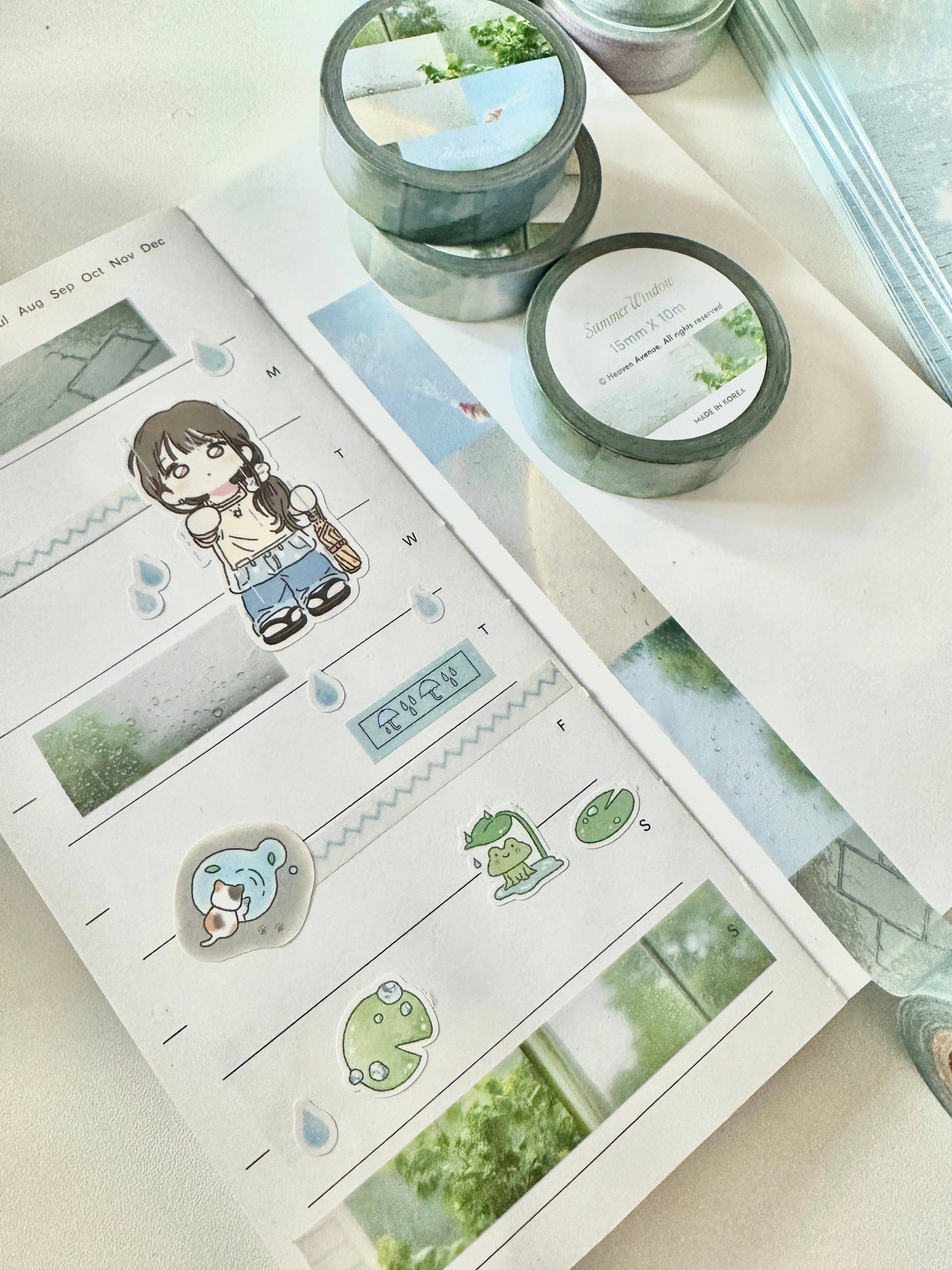 Summer Window Washi Tape